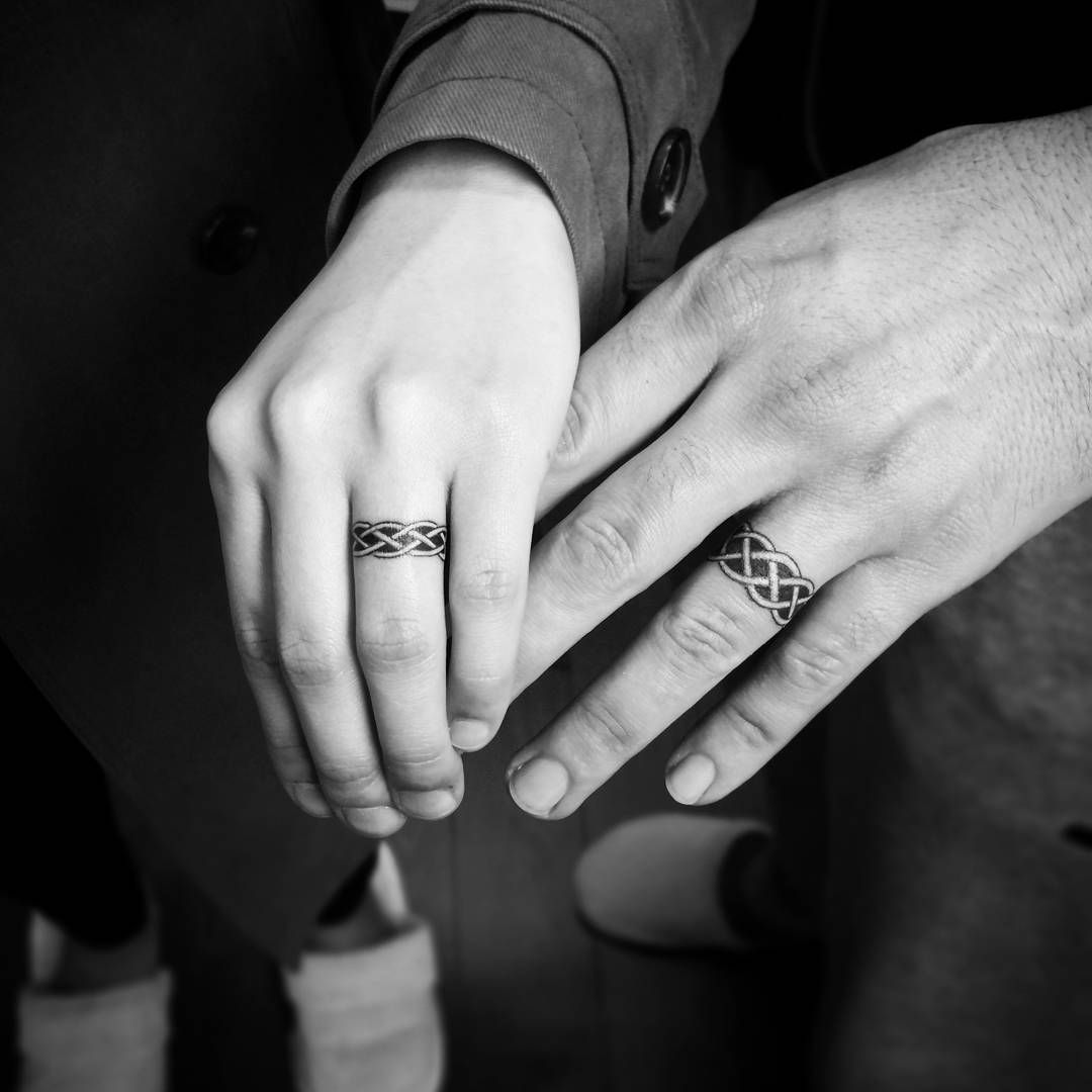 Wedding Ring Tattoo | Small Tattoo Ideas for Couples