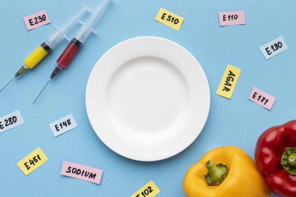 Gmo modified food injected laboratory