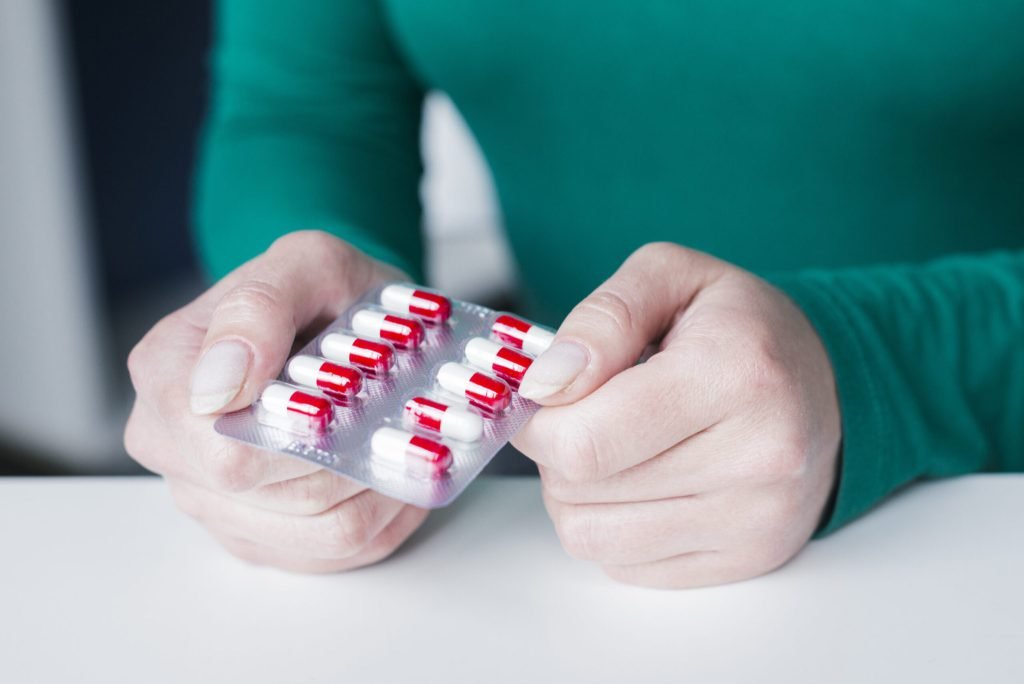 Medical treatment with pills